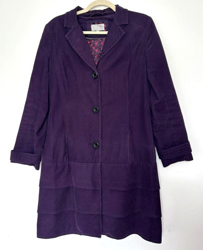 Per una coat deep purple - una,
