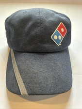 Dominos Hat Strap Back Blue Work Wear Uniform Hat