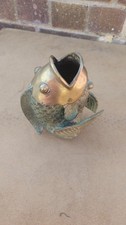 Brass open mouth fish,Koi Carp
