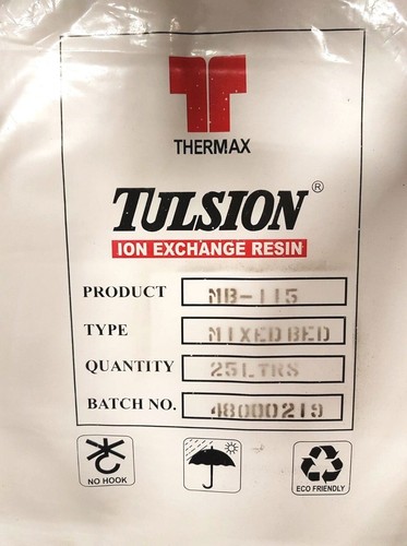 25l virgin mixed bed resin - virgin,