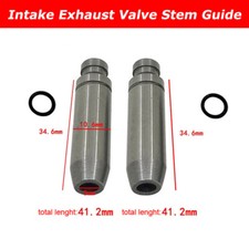 Intake Exhaust Valve Stem Guides For Suzuki GN125 EN125 GS125 GZ125 DR125 TU125