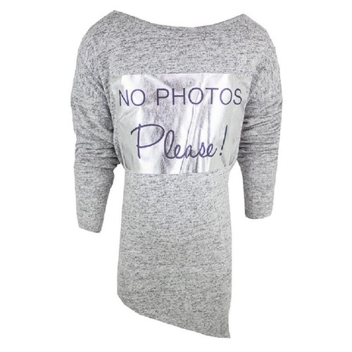 Girls grey marl long sleeve - girls,