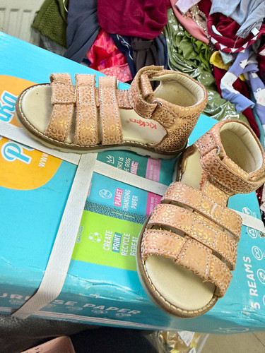 Kickers kids pink gold - kids, pink/gold