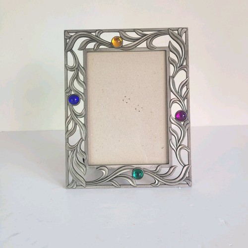 Arts crafts pewter scrolled - &,