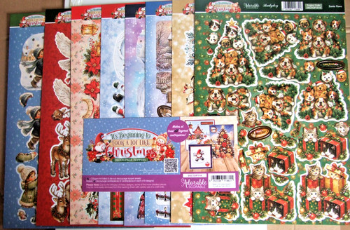 Hunkydory sheets decoupage - sheets,