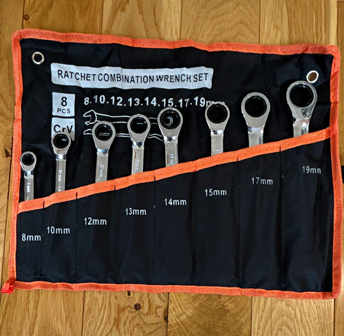 8pc metric ratcheting - metric,