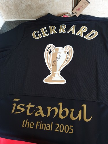 Steven gerrard signed - gerrard,