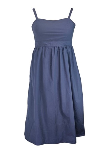 Navy blue fit flare - blue, &