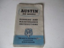 AUSTIN A35 MODELS - RUNNING