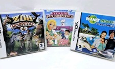 Nintendo DS Animal Hospital Bundle - Zoo/Pet Hospital & Plamet Rescue - Nintendo