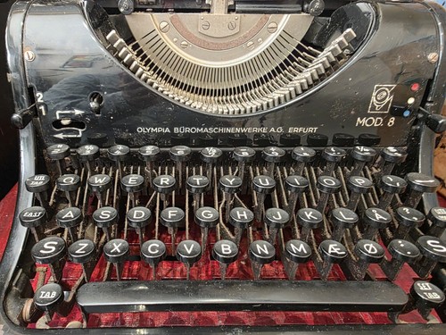 Ollympia typewriter vintage - ollympia,