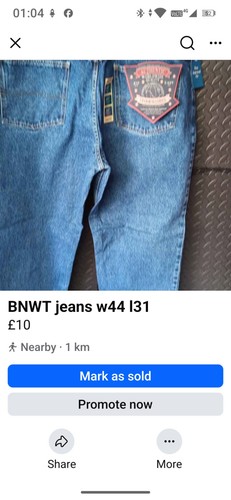 Authentic blue jeans - authentic,