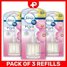 Febreze Ambi Pur Plug In Refills Blossom & Breeze Air Freshener Pack of 3
