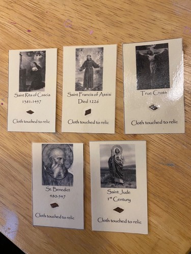 Catholic homemade relic holy