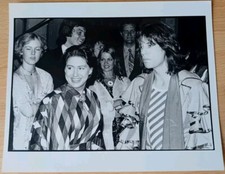 MICK JAGGER (THE ROLLING STONES) RARE ORIGINAL PRESS PHOTO 10" x 8" EARLS COURT