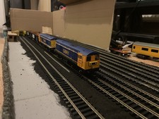 HORNBY 'OO' GAUGE GB RAILGRIGHT BLUE CLASS 20 20905+20901