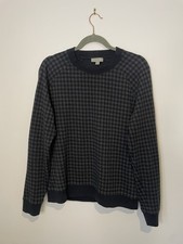 COS Black & Grey Checked Wool