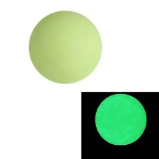 Delicate Glow In Dark Quartz Crystal Sphere Ball Blue Luminous 3.5cm + BASE