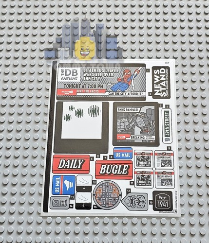 Lego super heroes - lego, sticker