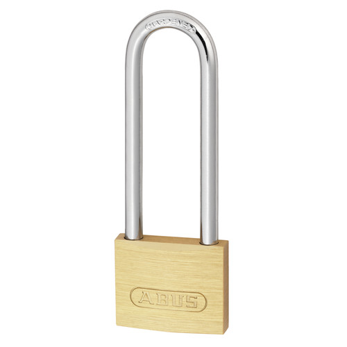 Abus brass padlock - padlock, long