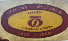 Orig. 1960"s " SASSI LIBERO" Italian LAMBRETTA Dealer Waterslide ULMA/SUPER