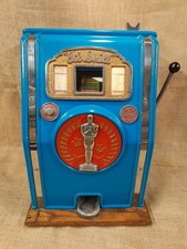 1940's Mills Novelty Co. Screen Stars One Arm Bandit Slot Machine.