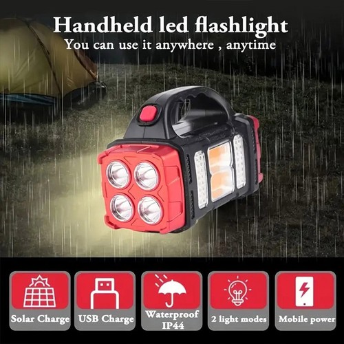 Solar rechargeable led usb - solar,
