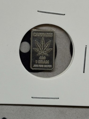 1gram 999 silver ganja 420 - ganja,
