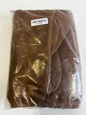 100% Luxury Soft Cotton Brown Towel- Bath Shower Hotel