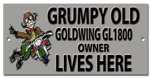 Grumpy old goldwing - grumpy, gl1800