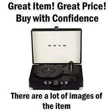 NEW, Bush KTS-601 Classic Turntable Retro Portable Case Record Amplifier Player