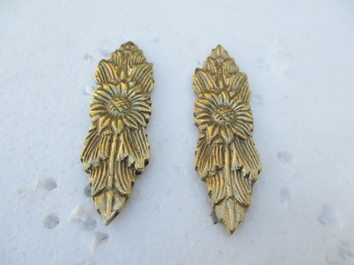 Brass flower ormolu furniture - flower,