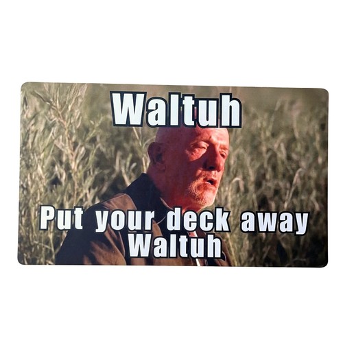 Waltuh meme playmat tcg - meme,