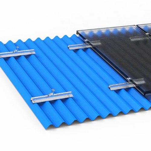 Solar panel roof mounting - panel,