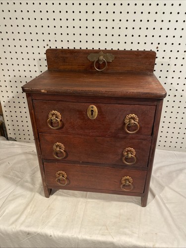 Antique solid oak miniature - oak,