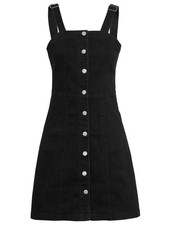 Womens Denim Dress Sleeveless