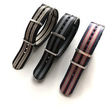 For Omega Nylon Canvas Watch