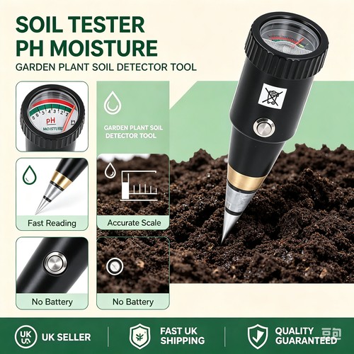 Garden lawn soil meter - lawn, ph