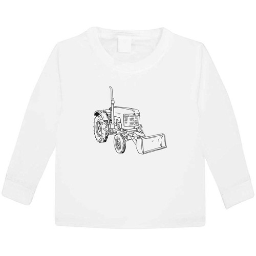 Tractor with digger - 'tractor,