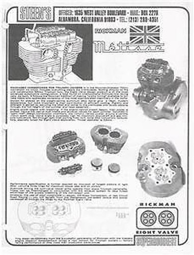 Rickman metisse weslake t120 - rickman,