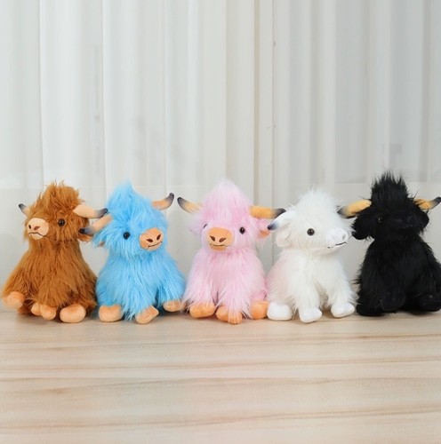 Highland cow coo plush cuddly - highland,