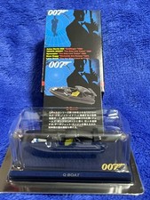 Kyosho 1/72 007 James Bond Miniature el Series Q Boat / Search1/64 Matte Black