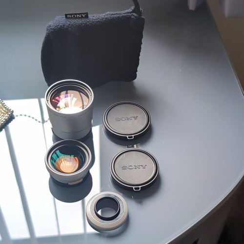 Sony twin teleconverter set - sony,