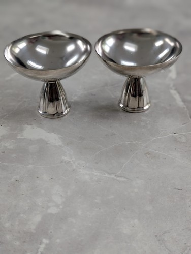 Pair vintage silver - silver, plated