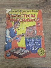 practical mechanics RARE vintage magazines 1936 . EARLY EDITION 
