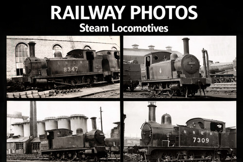 Railway steam locomotive - railway,