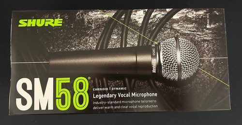 Shure sm58 dynamic vocal - shure,