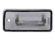 Number plate light NEARSIDE LH fits AUDI A3 A4 A6 A8 Rs4 Q7 2001-2012
