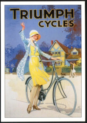 Modern postcard triumph - modern,