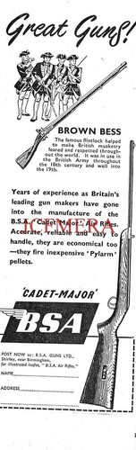 Bsa cadet major - bsa, rifles